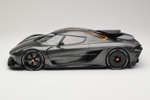 Koenigsegg Jesko Absolut 0-400-0 km/h Record Graphite Grey GT Spirit 1:18 GT575 Gyanta – 3. kép a 6-ből