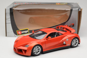 Giugiaro Prima Narancssárga Bburago 1:18 33130-M1 Fém – 8. kép a 8-ből