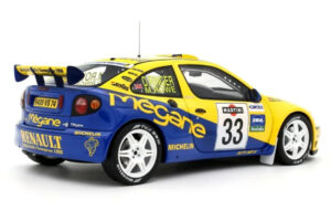 Renault Megane Maxi #33 P. Bugalski / J-P. Chiaroni Rally Sanremo 1998 Otto 1:18 OT1195 Gyanta – 2. kép a 5-ből