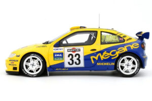 Renault Megane Maxi #33 P. Bugalski / J-P. Chiaroni Rally Sanremo 1998 Otto 1:18 OT1195 Gyanta – 3. kép a 5-ből