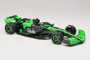 Stake Kick Sauber C44 G. Zhou Emilia Romagna GP 2024 Minichamps 1:18 117240124 Gyanta – 4. kép a 7-ből