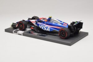 Visa Cash App RB VCARB 01 Y. Tsunoda 2024 Minichamps 1:18 117240122 Gyanta – 5. kép a 7-ből