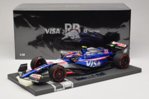 Visa Cash App RB VCARB 01 Y. Tsunoda 2024 Minichamps 1:18 117240122 Gyanta – 7. kép a 7-ből