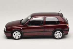Volkswagen Golf VR6 Mk3 Indian Red Limitált Kiadás Norev 1:18 188505 Fém – 4. kép a 8-ből