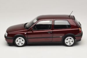 Volkswagen Golf VR6 Mk3 Indian Red Limitált Kiadás Norev 1:18 188505 Fém – 4. kép a 8-ből