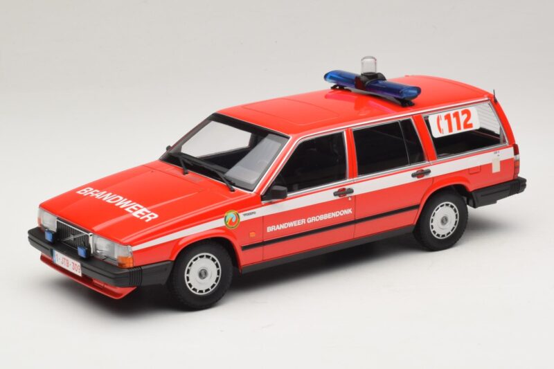 Volvo 740 GL Kombi Brandweer Grobbendonk Minichamps 1:18 155171795 Fém