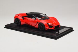 W Motors Fenyr Supersport Piros SophiArt 1:18 SA003-06 Gyanta – 5. kép a 6-ből