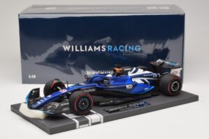 Williams Racing FW45 A. Albon British GP 2023 Minichamps 1:18 117231123 Gyanta – 7. kép a 7-ből