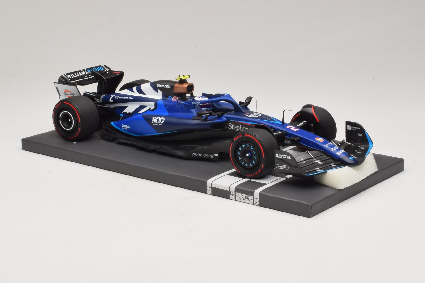 Minichamps Williams FW45 1:18 Sargeant Brit GP 2023