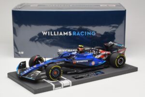 Williams Racing FW45 L. Sargeant United States GP 2023 Minichamps 1:18 117231902 Gyanta – 6. kép a 6-ből