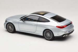 Mercedes CLE C236 Kupé Hightech Silver Norev 1:18 183939 Fém – 7. kép a 8-ből