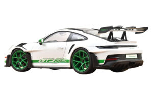 Porsche 911 992 GT3 RS Tribute to Carrera RS Fehér Python Green Norev 1:12 127535 Fém – 2. kép a 4-ből