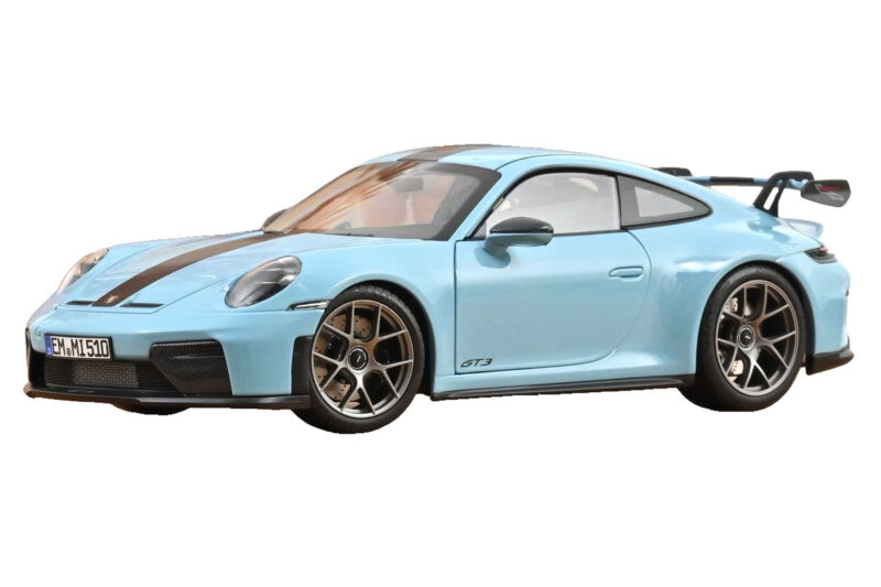 Porsche 911 992.2 GT3 Weissach Package Gulf Blue Norev 1:18 187000 Fém