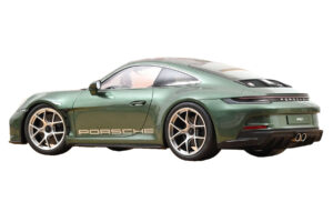 Porsche 911 992 S/T Malachite Green Metallic Norev 1:12 127552 Fém – 2. kép a 4-ből