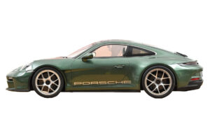 Porsche 911 992 S/T Malachite Green Metallic Norev 1:12 127552 Fém – 3. kép a 4-ből