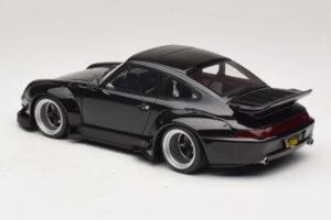 Porsche 911 993 RWB Fekete GT Spirit 1:18 GT587 Gyanta – 5. kép a 6-ből