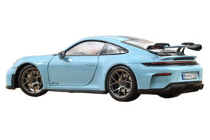 Porsche 911 992.2 GT3 Weissach Package Gulf Blue Norev 1:18 187000 Fém – 3. kép a 3-ből