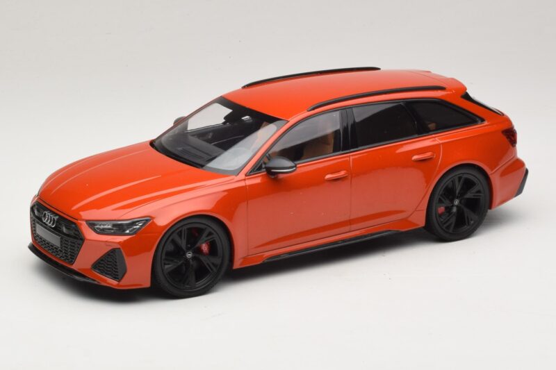 Audi RS6 C8 Avant Narancssárga Metálfényű Minichamps 1:18 155018012 Fém