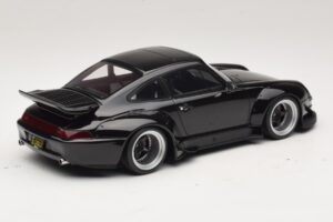 Porsche 911 993 RWB Fekete GT Spirit 1:18 GT587 Gyanta – 2. kép a 6-ből