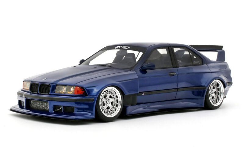 BMW E36 Khyzyl Saleem LTO Turbo Avus Blue Otto 1:18 OT1174 Gyanta