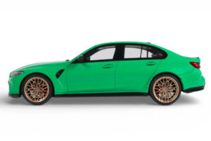 BMW M3 G80 CS Signal Green GT Spirit 1:18 GT976 Gyanta – 3. kép a 4-ből