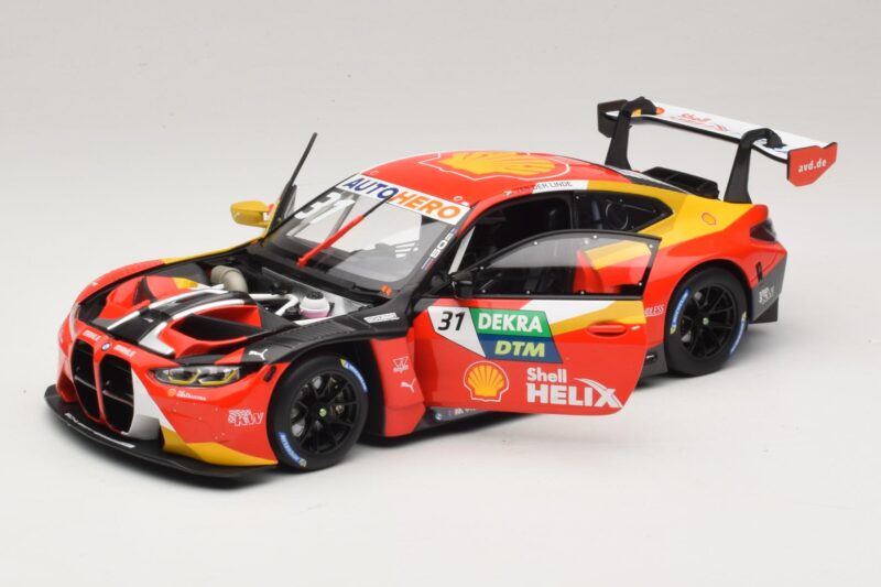 BMW M4 GT3 #31 Schubert Motorsport S. van der Linde Winner DTM Lausitzring 2022 Minichamps 1:18 113222031 Fém