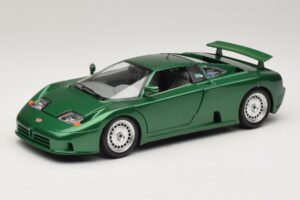 Bugatti EB110 Zöld Metálfényű Bburago 1:18 3003 Fém
