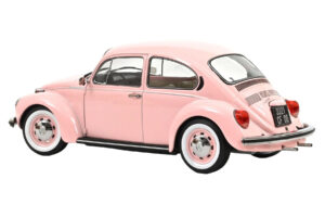 Volkswagen 1303 Pastel Pink New Baby Gift Norev 1:18 188677 Fém – 2. kép a 2-ből