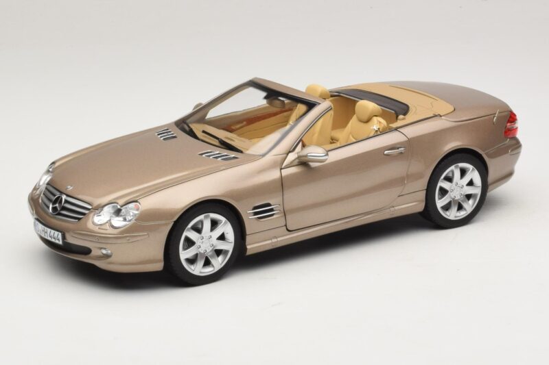 Mercedes SL500 R230 Travertine Beige Norev 1:18 183843 Fém