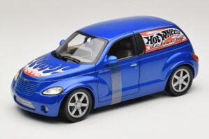 Chrysler PT Cruiser Szállító Kék Hot Wheels 1:18 29616 Fém