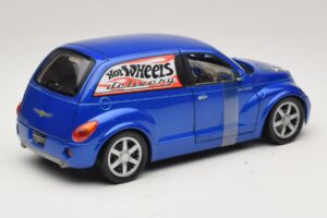 Chrysler PT Cruiser Szállító Kék Hot Wheels 1:18 29616 Fém – 2. kép a 7-ből