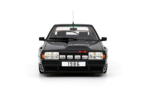 Citroen BX 4TC Client Series 200 Fekete Otto 1:18 OT763 Gyanta – 4. kép a 5-ből