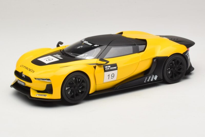 Citroen GT Sárga & Fekete Norev 1:18 181609 Fém