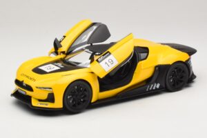Citroen GT Sárga & Fekete Norev 1:18 181609 Fém – 2. kép a 8-ből