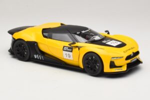 Citroen GT Sárga & Fekete Norev 1:18 181609 Fém – 6. kép a 8-ből