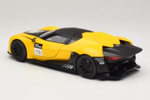 Citroen GT Sárga & Fekete Norev 1:18 181609 Fém – 7. kép a 8-ből