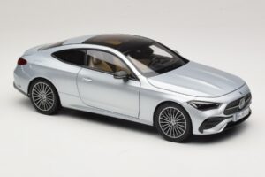Mercedes CLE C236 Kupé Hightech Silver Norev 1:18 183939 Fém – 6. kép a 8-ből