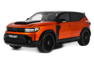 Dacia Duster Mk3 Redust Sport 4x2 Hybrid Metallic Orange Otto 1:18 OT1316 Gyanta