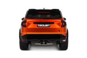 Dacia Duster Mk3 Redust Sport 4x2 Hybrid Metallic Orange Otto 1:18 OT1316 Gyanta – 4. kép a 4-ből