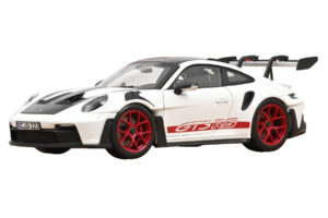 Porsche 911 992 GT3 RS Weissach Package Fehér Pyro Red Norev 1:18 Porsche 911 992 GT3 RS Weissach Package Fehér Pyro Red Norev 1:18 187373 Fém