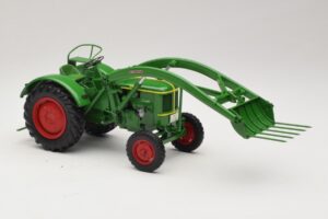 Deutz F2L 514 Traktor Homlokrakodó Zöld Minichamps 1:18 109144071 Fém – 4. kép a 6-ből