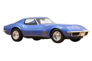 Chevrolet Corvette C3 Le Mans Blue Norev 1:18 189034 Fém