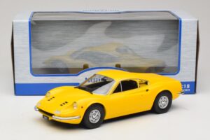 Ferrari Dino 246 GT Sárga MCG 1:18 MCG18168 Fém – 6. kép a 6-ből