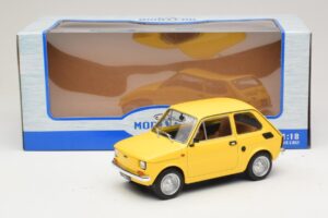 Fiat 126 Sárga MCG 1:18 MCG18667 Fém – 2. kép a 6-ből