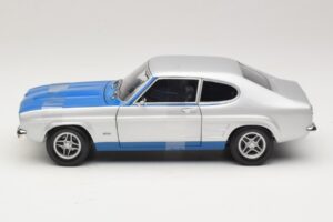 Ford Capri RS2600 Mk1 Silver Blue Minichamps 1:18 150089072 Fém – 3. kép a 6-ből