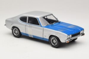 Ford Capri RS2600 Mk1 Silver Blue Minichamps 1:18 150089072 Fém – 4. kép a 6-ből
