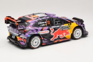 Ford Puma Rally1 #13 G. Munster / L. Louka Rally Monte Carlo 2025 IXO 1:18 18RMC231B Fém – 2. kép a 6-ből