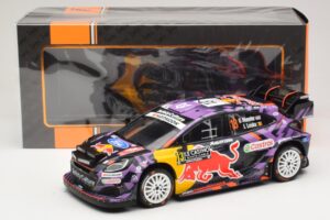 Ford Puma Rally1 #13 G. Munster / L. Louka Rally Monte Carlo 2025 IXO 1:18 18RMC231B Fém – 6. kép a 6-ből