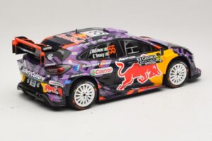 Ford Puma Rally1 #55 J. McErlean / E. Treacy Rally Monte Carlo 2025 IXO 1:18 18RMC231A Fém – 2. kép a 6-ből