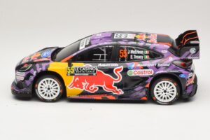 Ford Puma Rally1 #55 J. McErlean / E. Treacy Rally Monte Carlo 2025 IXO 1:18 18RMC231A Fém – 3. kép a 6-ből